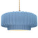 Radiance One Light Pendant in Sky Blue (102|CER-6555-SKBL-BRSS-BEIG-TWST)