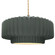 Radiance One Light Pendant in Pewter Green (102|CER-6555-PWGN-BRSS-BEIG-TWST)
