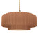 Radiance One Light Pendant in Adobe (102|CER-6555-ADOB-BRSS-BEIG-TWST)