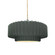 Radiance One Light Pendant in Pewter Green (102|CER-6553-PWGN-NCKL-BEIG-TWST)