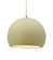 Radiance One Light Pendant in Vanilla (Gloss) (102|CER-6535-VAN-NCKL-BEIG-TWST)