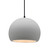Radiance One Light Pendant in Bisque (102|CER-6533-BIS-MBLK-BKCD)