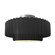 Radiance One Light Semi-Flush Mount in Carbon - Matte Black (102|CER-6375-CRB-NCKL)