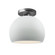 Radiance One Light Semi-Flush Mount in Terra Cotta (102|CER-6350-TERA-NCKL)