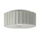 Radiance One Light Outdoor Flush Mount in Matte White (102|CER-6187W-MAT)