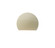 Ambiance LED Outdoor Wall Sconce in Vanilla (Gloss) (102|CER-5790W-VAN)