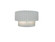 Ambiance LED Wall Sconce in Bisque (102|CER-5780-BIS-LED2-2000)