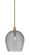 Zola One Light Pendant in New Age Brass (200|76-NAB-4202)