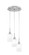 Array Three Light Pendalier in Brushed Nickel (200|1818-BN-531)