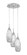 Array Three Light Pendalier in Brushed Nickel (200|1818-BN-416)