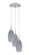 Array Three Light Pendalier in Brushed Nickel (200|1816-BN-4042)