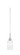 Edge One Light Mini Pendant in BN (200|1152-BN-3001)