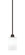 Edge One Light Mini Pendant in Espresso (200|1151-ES-531)