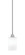 Edge One Light Mini Pendant in Brushed Nickel (200|1151-BN-531)