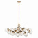 Silvarious 12 Light Linear Chandelier Convertible in Champagne Bronze (12|52703CPZ)