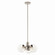 Silvarious Three Light Chandelier in Polished Nickel (12|52700PNCLR)