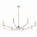 Malene Eight Light Chandelier in Polished Nickel (12|52697PN)