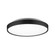 Brunswick LED Flush Mount in Black (347|FM43518-BK-5CCT)