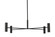Ponte LED Chandelier in Nightshade Black (182|SLCH57030B)