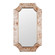 Farra Wall Mirror in Poplar Burl/Weathered Brass (137|449MI26B)