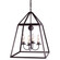 Foyer Four Light Hanging Lantern in Dark Brass (196|9732-DB-LT904-NG)