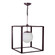 Pendant One Light Hanging Lantern in Dark Brass (196|6892X-DB-MED)