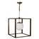 Pendant One Light Hanging Lantern in Dark Antique Brass (196|6892X-DAB-MED)