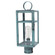 Newport One Light Post Mount in Verdi Gris (196|63933-VG-MED-CLR)