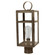 Newport One Light Post Mount in Dark Antique Brass (196|63933-DAB-MED-SMG)