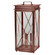 Glidden Three Light Pier Lantern in Antique Copper (196|11843P-AC-LT3-CLR)