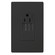 radiant Tamper-Resistant 15A Simplex Self-Test GFCI Receptacles with SafeLock Protection in Black (246|1597TRSGLBK)