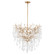 Rayne LED Chandelier in Gilded Iron (268|JN 5220GI-CG)