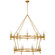 Classic LED Chandelier in Antique-Burnished Brass (268|CHC 5825AB)