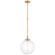 Parkington LED Pendant in Antique-Burnished Brass (268|CHC 5542AB-CG)