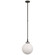 Parkington LED Pendant in Bronze (268|CHC 5540BZ-WG)