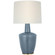 Paros LED Table Lamp in Polar Blue Crackle (268|BBL 3640PBC-L)