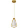 Luca LED Mini Pendant in Brushed Gold (10|PCLUA1507BRG)