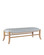 Melanie Bench in Blonde Ash Wood (142|7000-1002)