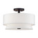 Fontana Three Light Semi-Flush Mount in Bronze (107|60026-07)