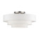 Manorwood Five Light Semi-Flush Mount in Brushed Nickel (107|50309-91)