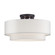 Manorwood Three Light Semi-Flush Mount in Bronze (107|50306-07)