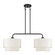 Manorwood Two Light Linear Chandelier in Bronze (107|50302-07)