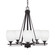 Uptowne Five Light Chandelier in Dark Granite (200|325-DG-615)