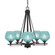 Uptowne Five Light Chandelier in Dark Granite (200|325-DG-4625)