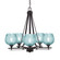 Uptowne Five Light Chandelier in Dark Granite (200|325-DG-4605)