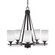 Uptowne Five Light Chandelier in Dark Granite (200|325-DG-310)
