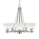 Uptowne Five Light Chandelier in Aged Silver (200|325-AS-312)