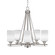 Uptowne Five Light Chandelier in Aged Silver (200|325-AS-310)