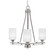 Uptowne Three Light Chandelier in Aged Silver (200|323-AS-3001)