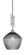 Uptowne One Light Mini Pendant in Aged Silver (200|320-AS-4922)